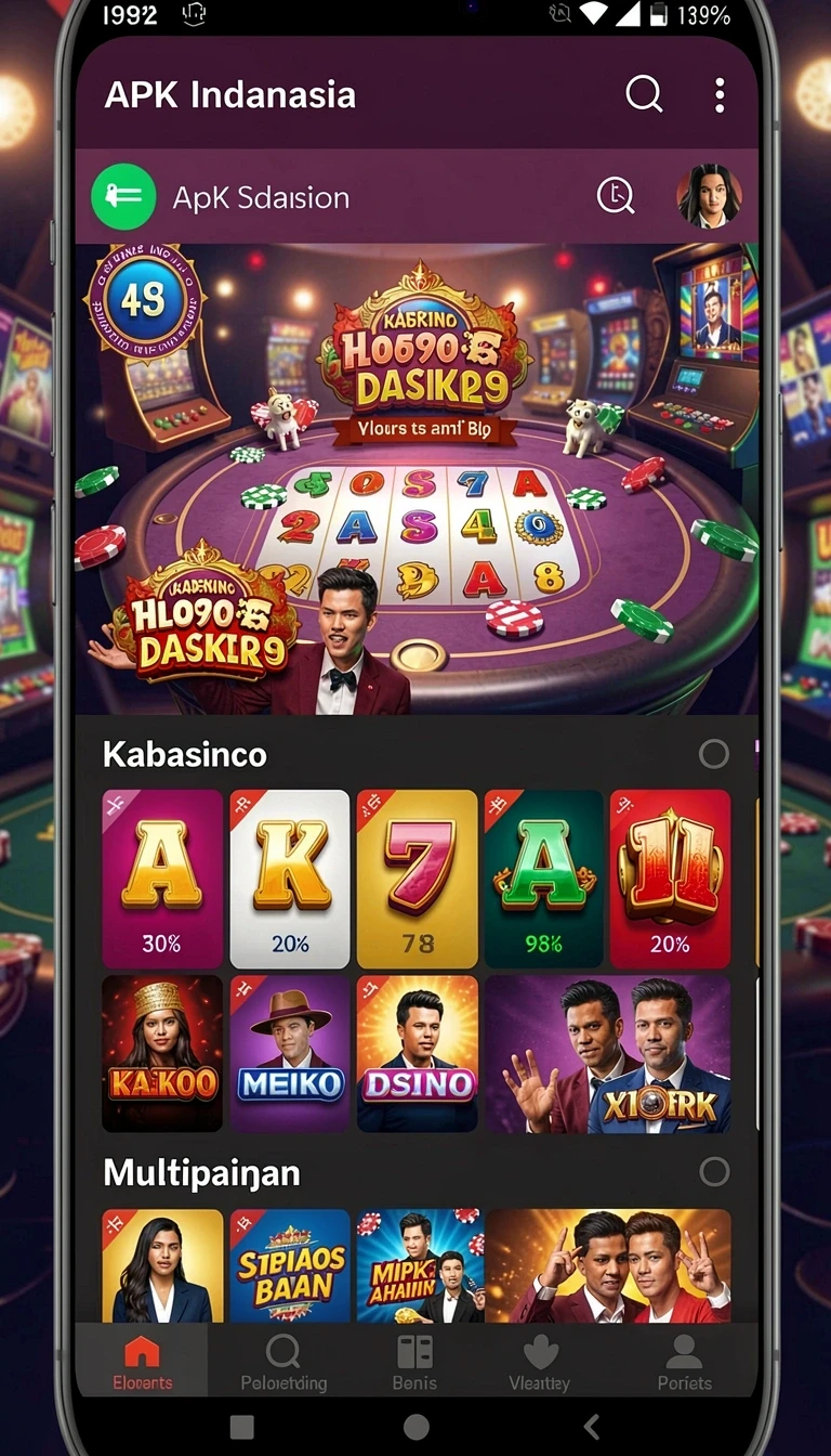 Tampilan utama aplikasi au328 | Login & Daftar 2026
